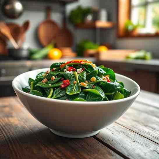 Easy Sautéed Spinach Recipe - Quick & Healthy Dishes